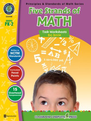 cover image of Five Strands of Math - Tasks Big Book